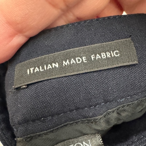 Babaton Cropped Wool Blend Pants Navy - Picture 4 of 8